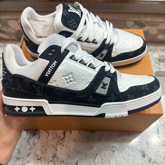 Authentic - Louis Vuitton Trainer - Noir - Picture 2 of 12